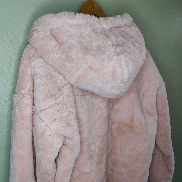 Hot Topic Pink Fuzzy Hoodie - Picture 9 of 11